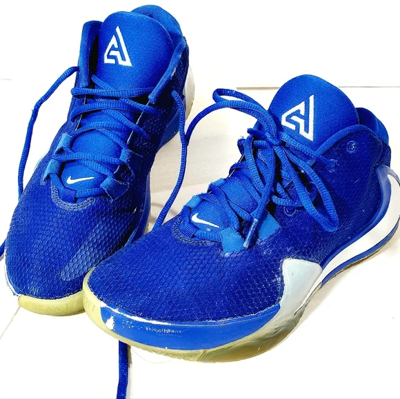 Nike Zoom Freak Blue White Athletic Sneaker Basketball Size Men  CJ5614-991